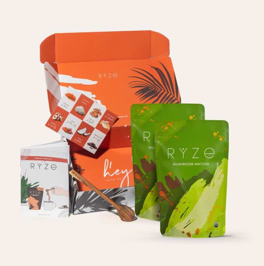 Mushroom Matcha Starter Kit ( 60 Servings )