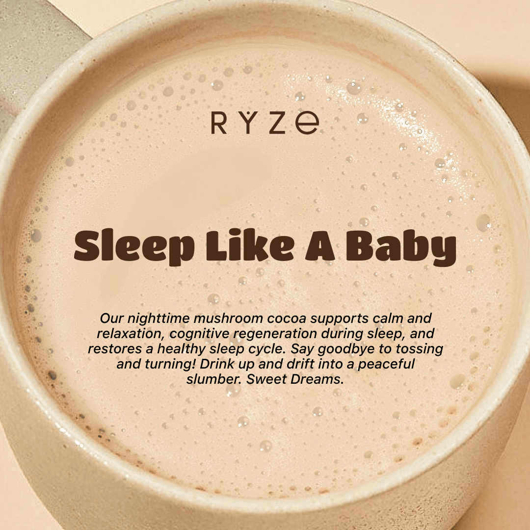 RYZE Day + Night Bundle (Mushroom Coffee + Mushroom Cocoa)