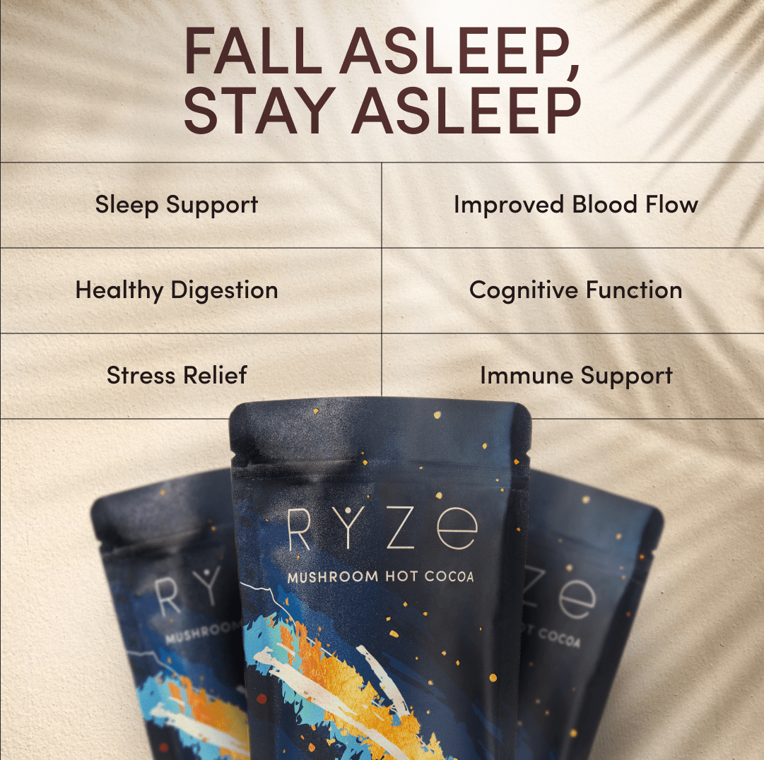 RYZE Day + Night Bundle (Mushroom Coffee + Mushroom Cocoa)